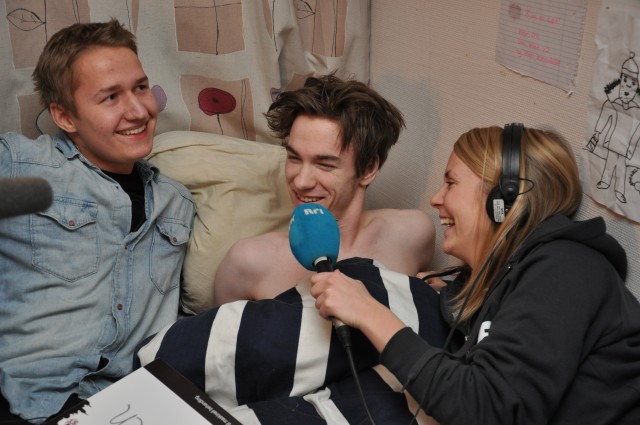 Nicolai, Kim Michael og Silje (Foto: Benedicte Hambro)
