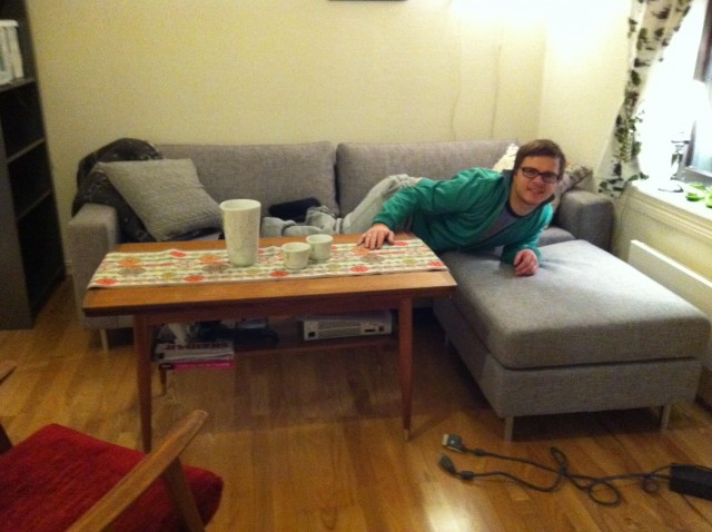 Aller best er det å slappe helt av i sofaen.