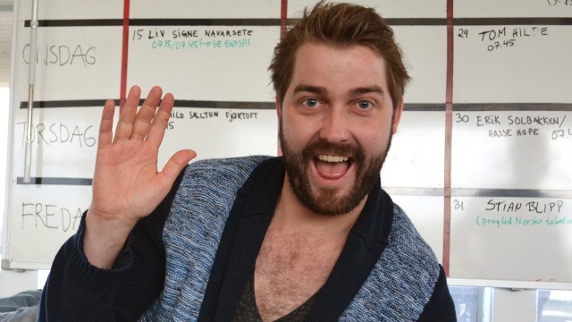 Olli Wermskog (Foto: Kristoffer Pettersen Rambøl, NRK P3).
