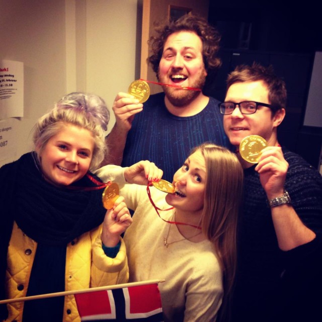 Nå vinner vi gull 