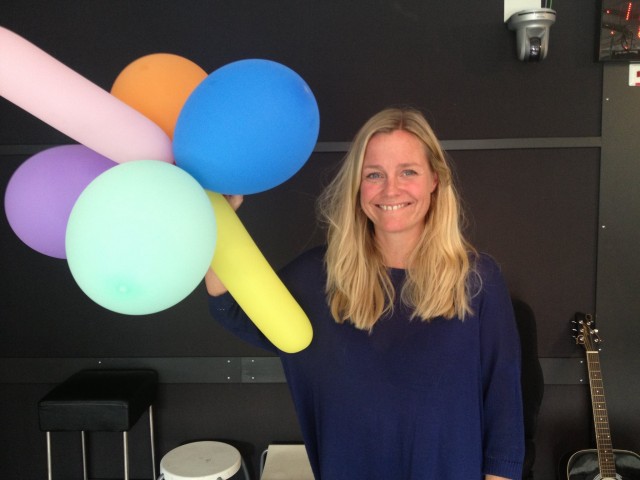 Solveig Kloppen feirar P3 20 år. Foto: Silje Therese Reiten Nordnes/NRK