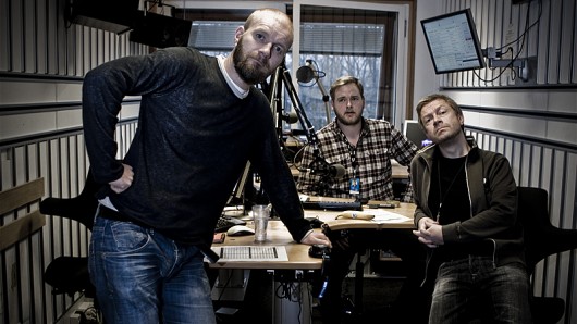 Radioresepsjonen med Bård Tufte Johansen (Foto: Vidar Josdal, NRK)