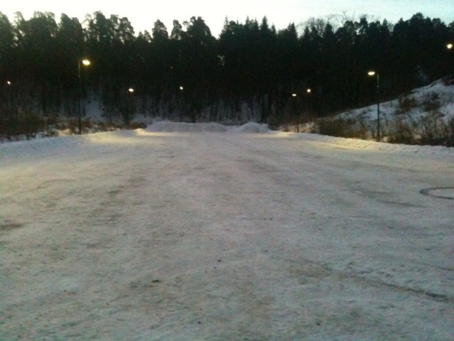 Parkeringsplassen på Kongsgården